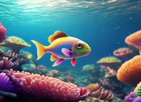 一只小鱼的故事（一只小鱼的故事图片）