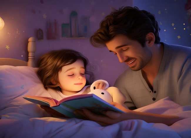儿童爸爸哄睡故事 - 爸爸哄女儿的睡前故事
