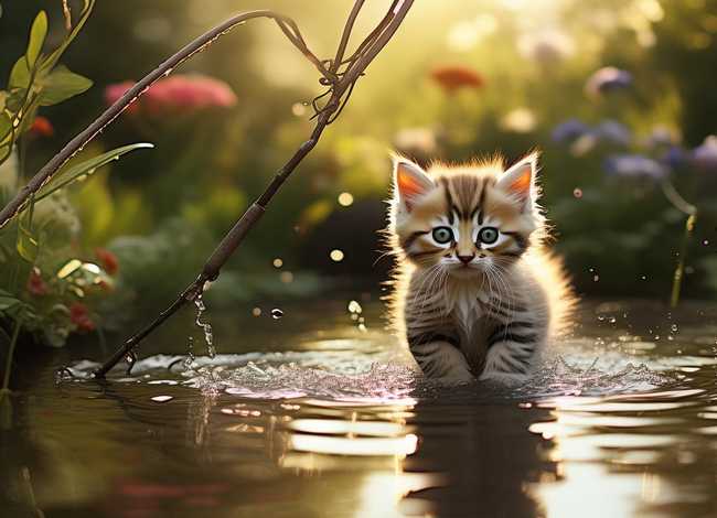 1一3岁儿童故事大全小猫钓鱼，3一4岁幼儿的小故事小猫钓鱼