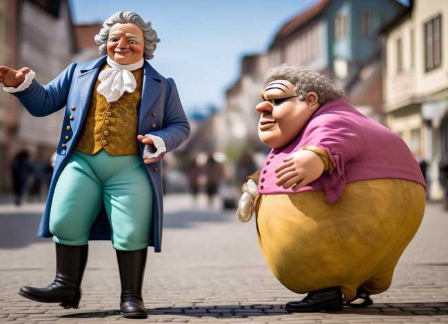 歌德给蠢货让路的故事（歌德给人让路的故事）