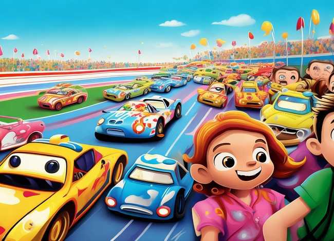 赛车儿童画绘画 - 赛车儿童画绘画教程 赛车儿童画绘画 - 赛车儿童画绘画教程