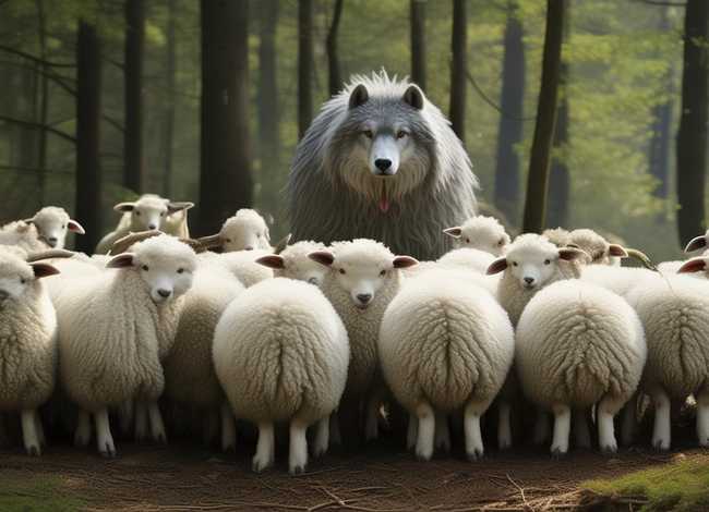 小羊和大灰狼的故事，小羊和大灰狼的故事作文