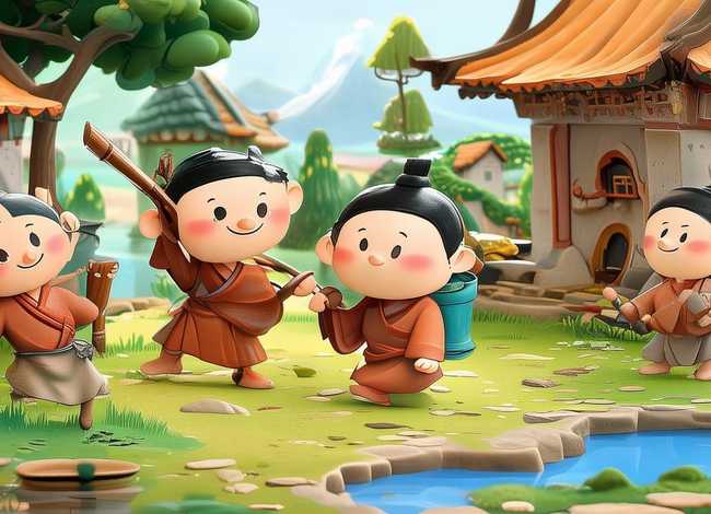 儿童故事三个和尚文字版、幼儿故事三个和尚文字