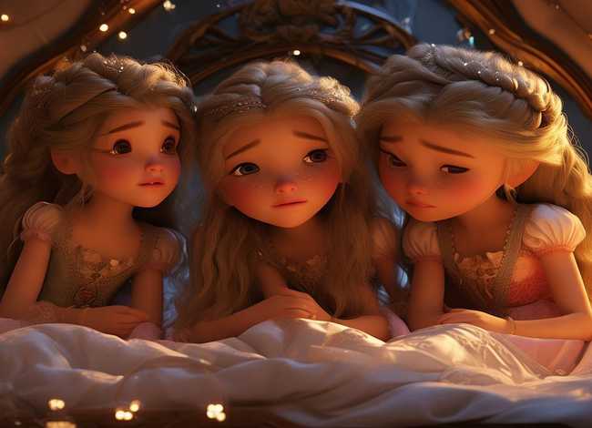 三个小公主儿童睡前故事;睡前小故事三个公主眼泪 三个小公主儿童睡前故事;睡前小故事三个公主眼泪