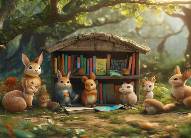 儿童动物简短小故事；许多小动物简短儿童故事