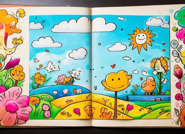 幼儿绘画本制作故事书；幼儿绘画本制作故事书图片