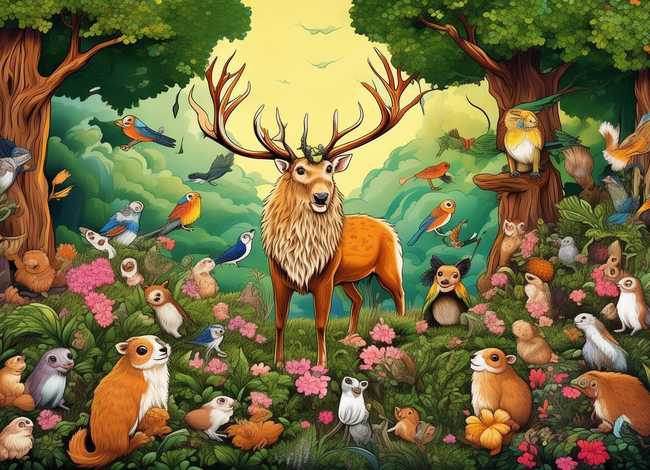 森林大聚会简短故事;森林大聚会简短故事视频 森林大聚会简短故事;森林大聚会简短故事视频