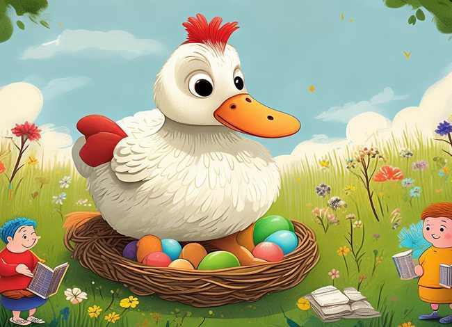 鹅的绘本故事、关于鹅的绘本故事