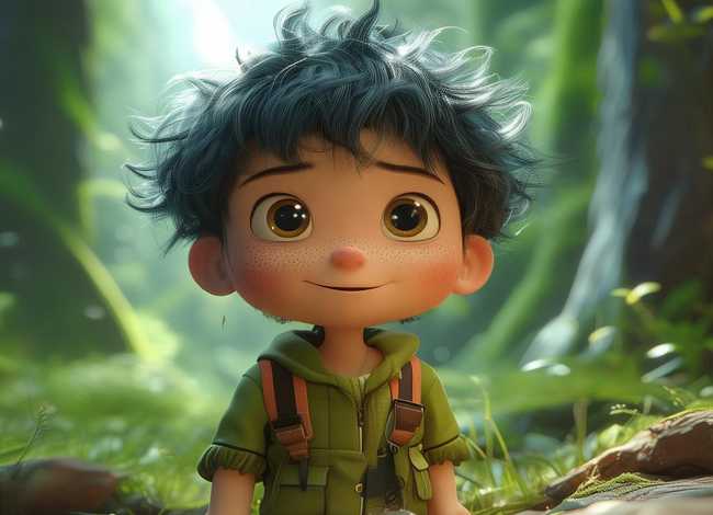 儿童故事蜗人 - 二年级蜗人的故事