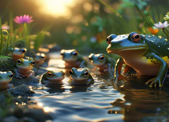 儿童睡前故事绘本小蝌蚪找妈妈；少儿睡前故事小蝌蚪找妈妈