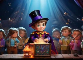 儿童魔术台词，儿童魔术表演台词