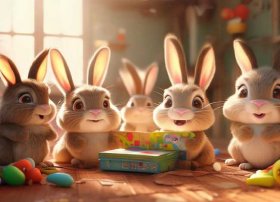儿童兔子故事2-6岁完整版，幼儿小兔子故事大全