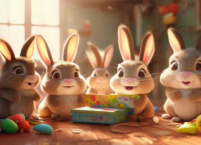 儿童兔子故事2-6岁完整版，幼儿小兔子故事大全