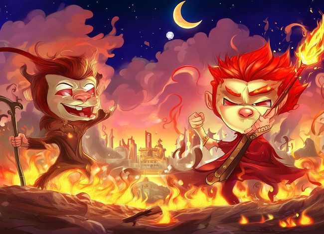 儿童睡前故事孙悟空红孩儿 孙悟空与红孩儿故事