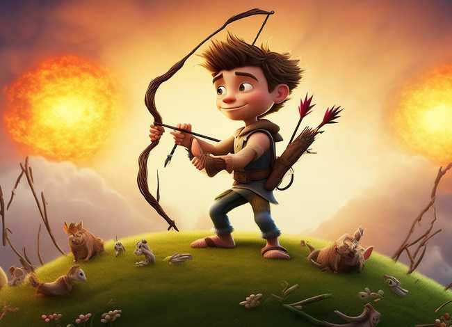 古典儿童故事后羿射日，幼儿故事后羿射日文字