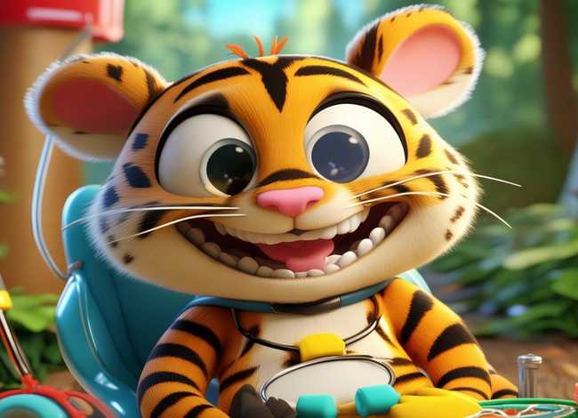 幼儿故事《老虎拔牙》（幼儿故事《老虎拔牙》图片）