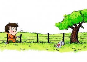 守株待兔故事儿童版；少儿故事守株待兔视频