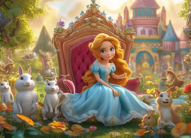 小公主的儿童故事，小公主的幼儿故事