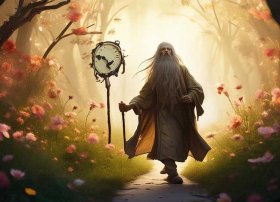时间老人的故事 - 时间老人的故事绘本图片