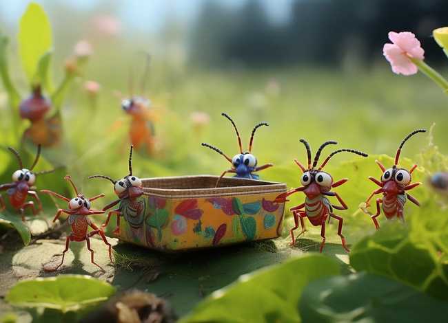 儿童故事蚜虫搬家的故事、蚜虫虫搬家的故事