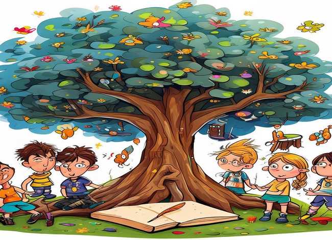 幼儿园里故事多简笔画 幼儿园里故事多简笔画人物