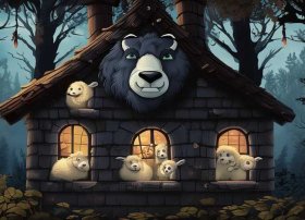 大灰狼和七只小羊的故事文字版（大灰狼和七只小羊的故事文字版视频）