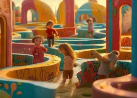 儿童迷宫睡前故事（关于迷宫的故事幼儿园）