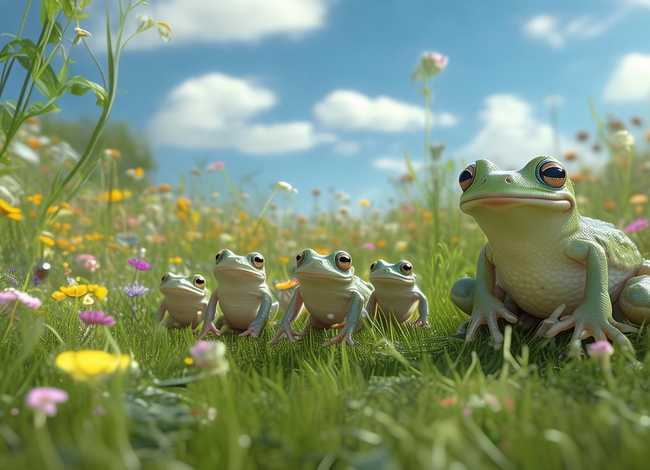 巴巴熊儿歌小蝌蚪找妈妈、熊孩子儿歌小蝌蚪找妈妈