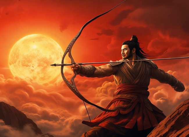 后羿射日的故事（后羿射日的故事视频）