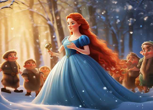 白雪公主儿童故事大全、少儿故事白雪公主