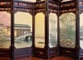 屏风古画图 - 古风屏风怎么画
