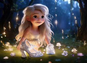 灰姑娘水晶鞋童话故事儿童；灰姑娘的水晶鞋的故事文字版