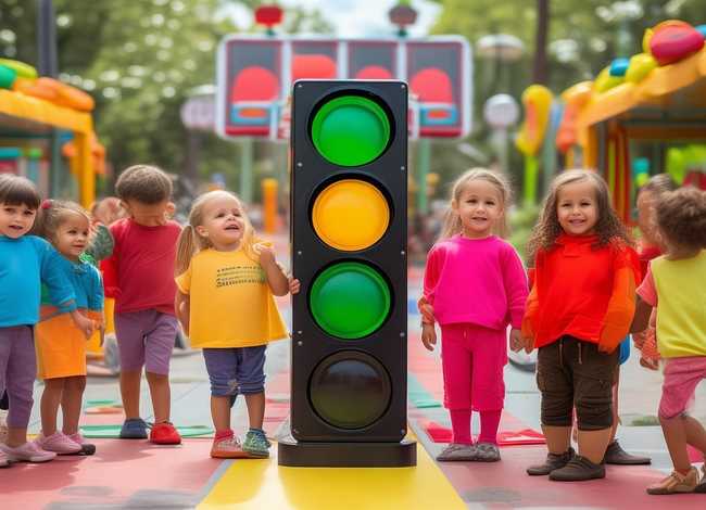 红绿灯安全儿童故事 - 红绿灯故事 幼儿园 红绿灯安全儿童故事 - 红绿灯故事 幼儿园