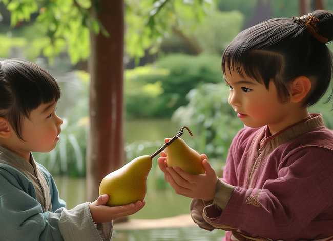 孔融让梨故事表演视频 孔融让梨故事表演视频真人版