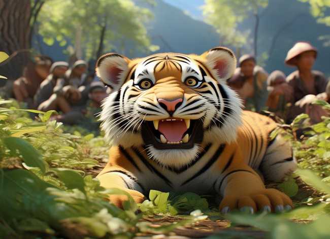 故事大赛一等奖，故事大赛一等奖作品《老虎拔牙》