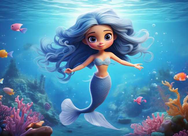 儿童故事3-6岁睡前听故事美人鱼 - 宝宝睡前故事4~6岁美人鱼