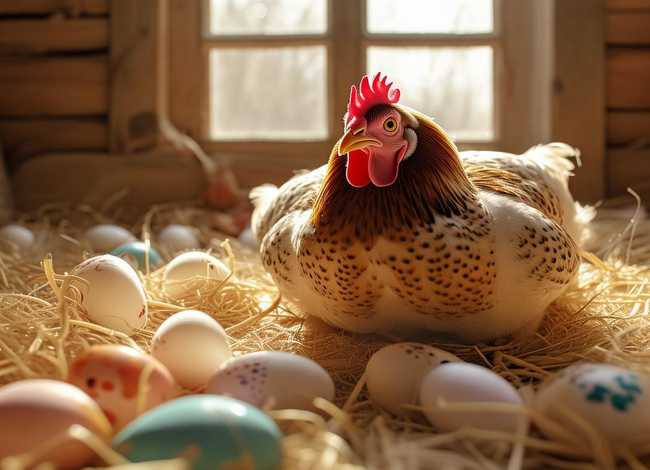 母鸡孵蛋故事文字 母鸡孵蛋故事文字图片