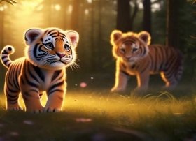 小老虎找妈妈儿童故事，睡前故事小老虎找妈妈