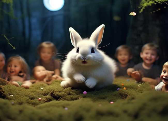 儿童睡前故事兔子便拉粑粑，兔子拉粑粑的故事