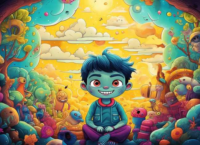 美式绘本 美式绘本插画 美式绘本 美式绘本插画