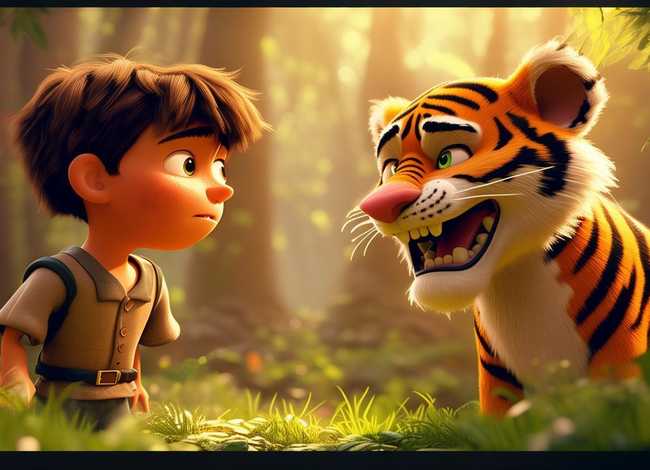 儿童故事皮打虎、皮虎精的故事