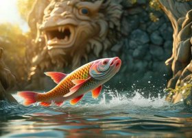 小鲤鱼跳龙门故事免费听；小鲤鱼跳龙门故事免费听完整版