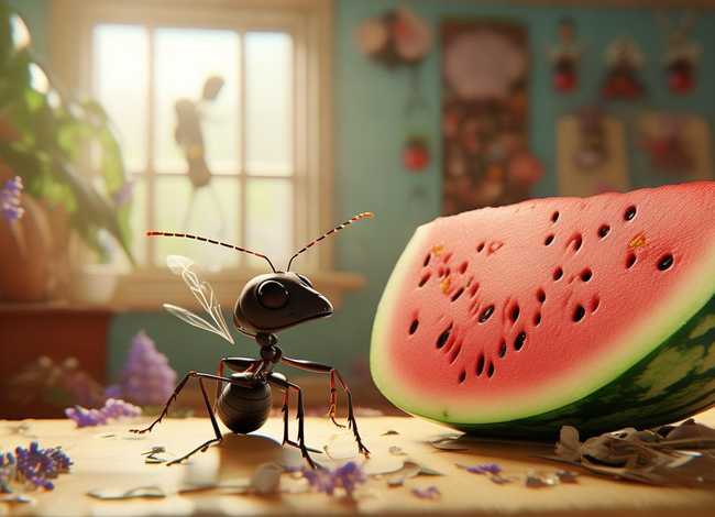 蚂蚁西瓜睡前故事 蚂蚁西瓜睡前故事大全 蚂蚁西瓜睡前故事 蚂蚁西瓜睡前故事大全