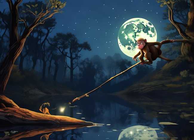 故事大全 睡前故事猴子捞月亮;睡前故事猴子捞月亮的故事视频 故事大全 睡前故事猴子捞月亮;睡前故事猴子捞月亮的故事视频