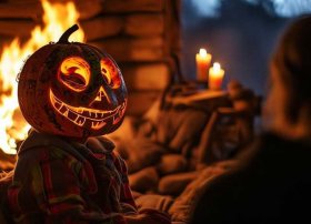 听儿童讲故事南瓜面具（南瓜面具看图讲故事）