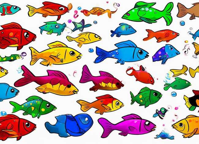 鱼的儿童画图片大全（鱼的儿童画图片大全简单）