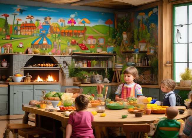 厨师故事儿童睡前（厨师幼儿园故事绘本）