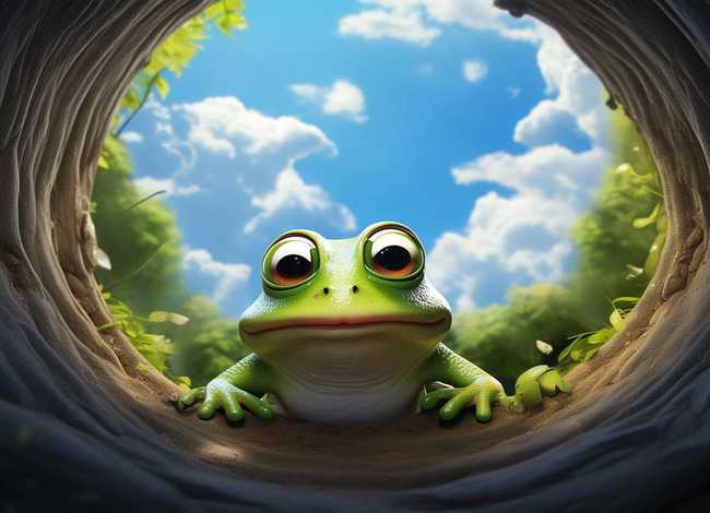 儿童版的成语故事井底之蛙视频 成语故事井底之蛙的故事视频