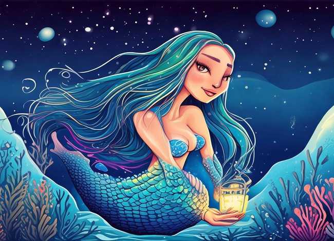 儿童睡前故事文字版图片 - 儿童睡前故事文字版图片美人鱼