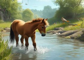 儿童故事小马过河的故事，小马过河的故事 幼儿小故事